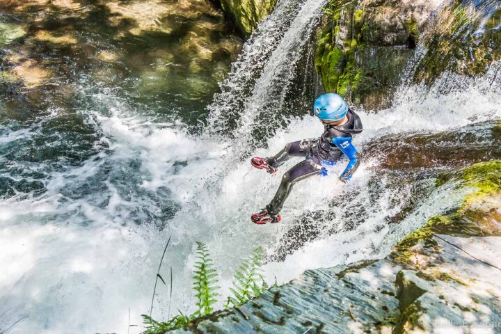 Randonnée aquatique en Ariège - Aquarando famille Pont de Gers