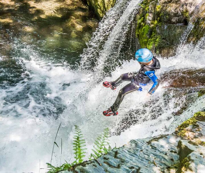 Randonnée aquatique en Ariège - Aquarando famille Pont de Gers