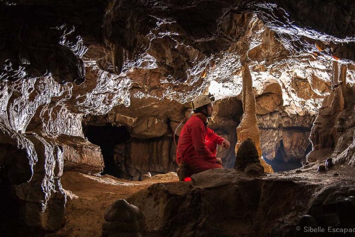 Spéléologie Siech Ariège salle réseau fossile