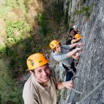 Via Ferrata Ariège Vicdessos Face Nord Via Ferrata Ariège Vicdessos la traversée en descendant Face Nord