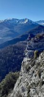 Escalade grande voies à Calamès en Ariège